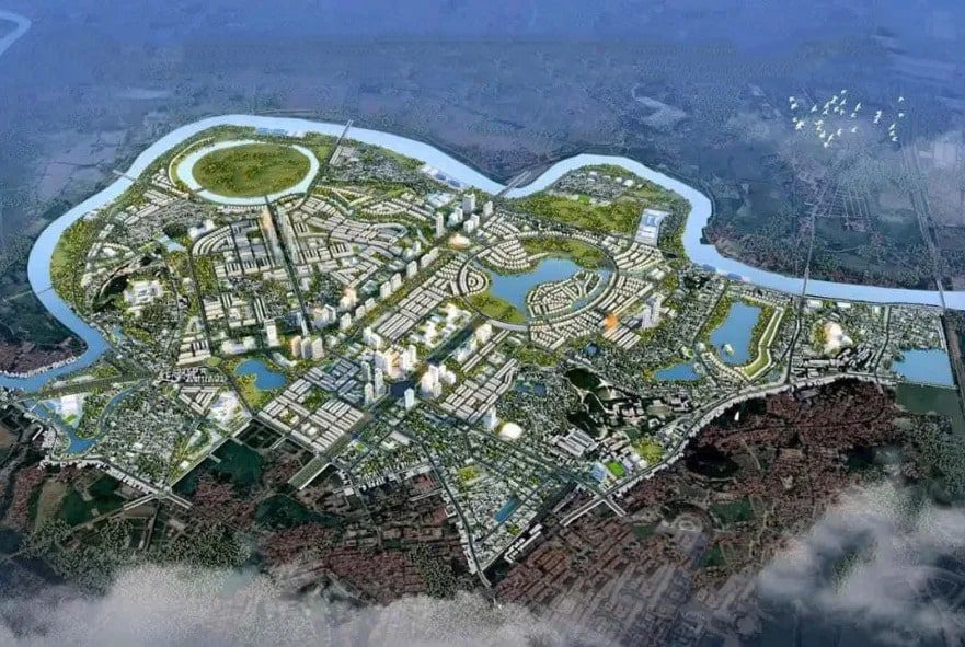 Vị tr&iacute; dự &aacute;n Sun Group Bắc Ninh