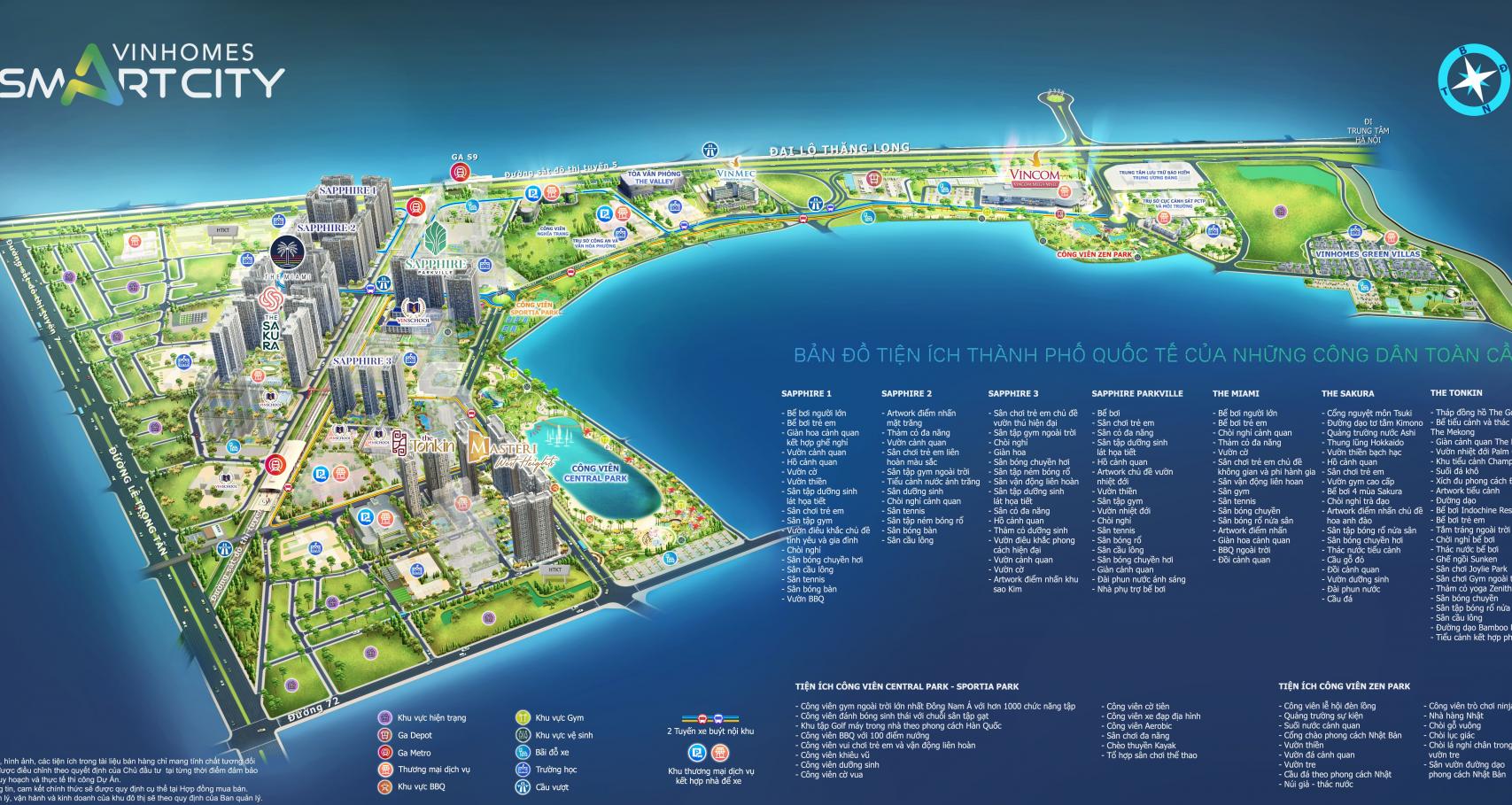 Mặt bằng tổng thể Sun Group Bắc Ninh